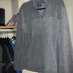 Croft and barrow men’s grey fleece
